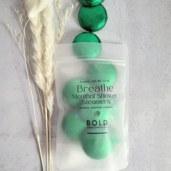 Breathe - Eucalyptus & Peppermint Menthol Shower Steamers