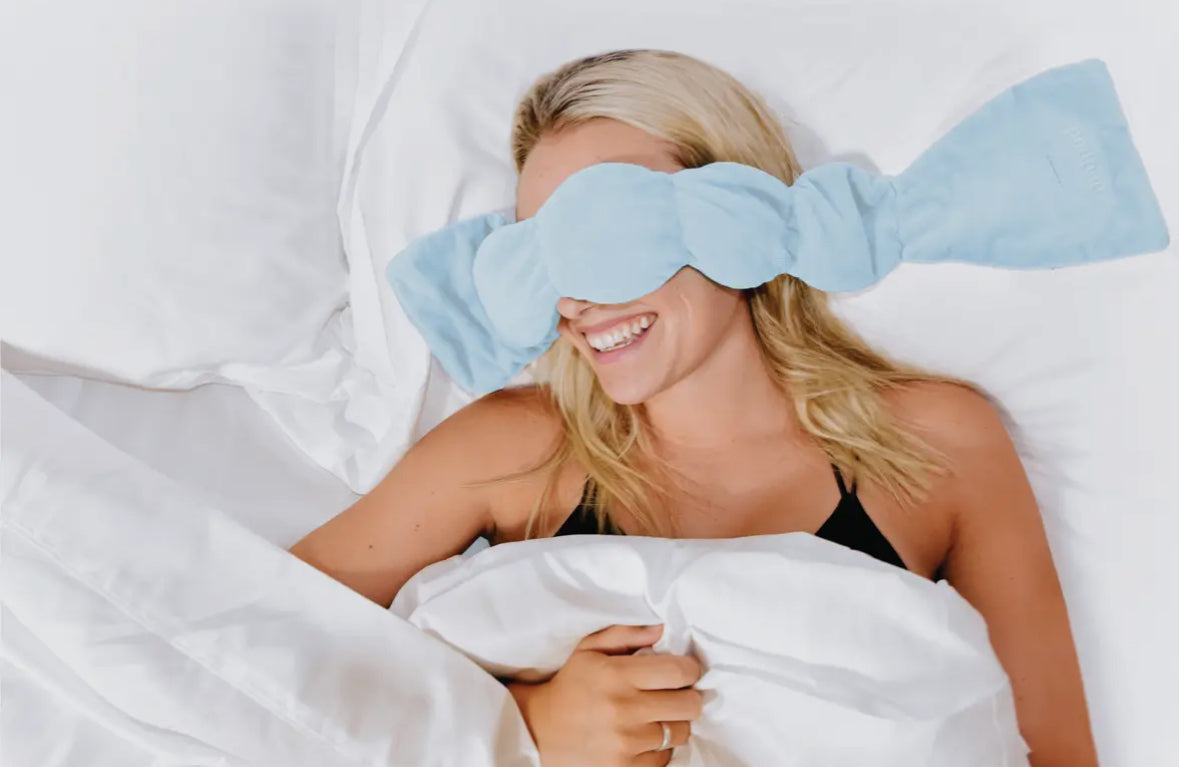 Birthday Blue Weighted Sleep Mask