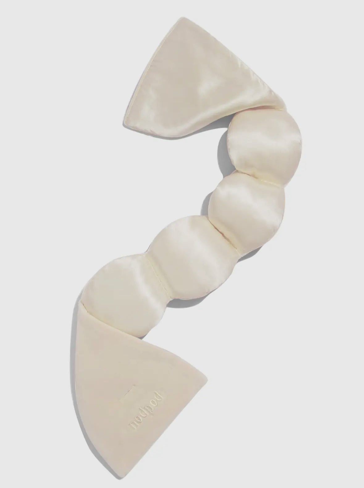 Silk Weighted Sleep Mask - Pearl