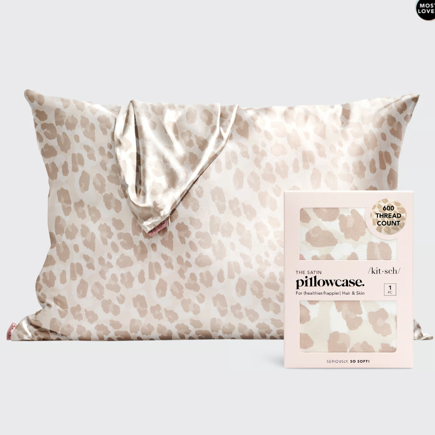 Satin Pillowcase Leopard