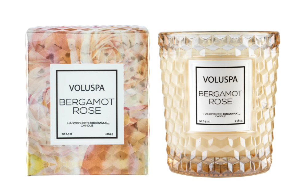 Bergamot Rose Classic Candle (6.5 oz)