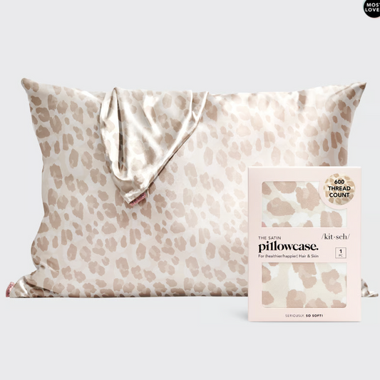 Satin Pillowcase Leopard