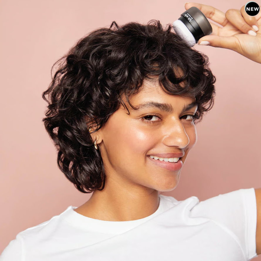 Volumizing Rice Protein Dry Shampoo- Dark Tinted Powder