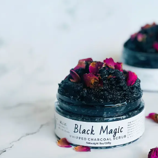 Black Magic Whipped Charcoal Sugar Scrub