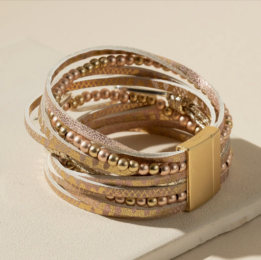 Chain Linked Layered Bracelet